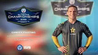 Logan Maples - 2023 USPA National Canopy Piloting Championships