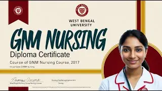 GNM Nursing From West Bengal university
