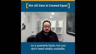 Not All Data Is Created Equal