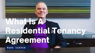 What Is A Residential Tenancy Agreement