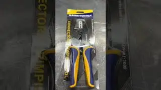 How does the Haisstronica crimping tool work in electric #electricaltools #crimpingtool