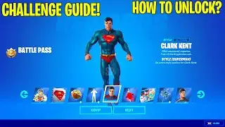 How to Unlock Superman Skin in Fortnite (All Superman Challenges walkthrough)