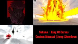 Sukuna : Custom Moveset | Jump Showdown