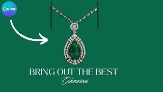 How to Create Eye-Catching Jewellery Post in Canva
