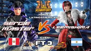 SERGIE MAZTER (PERU) VS LEEMISHIMA (ARG) FINAL TORNEO POR EQUIPOS TEKKEN 8