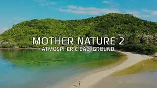 Mother Nature Arial View Landscape 4K with Simple Atmospheric Background Music Two | R015
