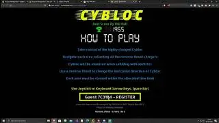 #3 CYBLOC - Anonymous Login & Register Demo - AOZ Studio (Beta)