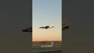 NASA WB-57 Canberra returning back home to KEFD after supporting a Space X launch!