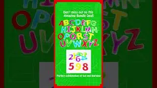 Bundle Promo Textured Letters + Numbers | Brite Toy