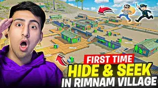 First Time HIDE & SEEK In Rimnam Village😍😱1 Pro Va 20 Noobs🤣[A_s Gaming] - Free Fire Max