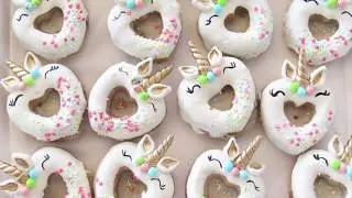 Unicorn Donuts Part 2: Decorating the Donuts