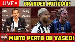 TUDO CERTO! VASCO SE ACERTA COM REFORÇO E AGUARDA CLUBE INGLÊS