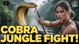 Most Dangerous Cobra Snake Fight in Jungle River | Wild Survival | Nature & Animals