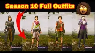 PUBG Mobile Season 10 Full Outfit Leaks 1st Part😍😍