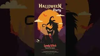 Halloween Party Invitation Video | Spooky Animated Invitation