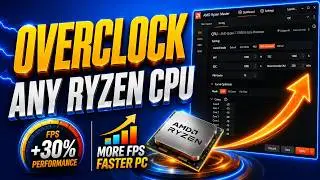 How to Overclock ANY Ryzen CPU!🚀(Safe and Easy) 2026 Guide