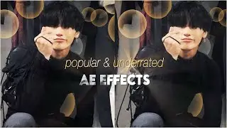 effects i use (with settings) | After Effects