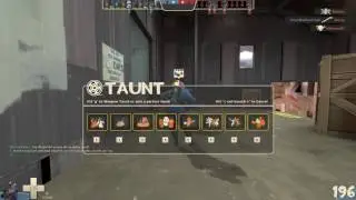 TF2 weird taunt glitch.