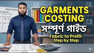 Apparel Costing Explained in Bangla | Garments Costing Full Guideline Step by Step