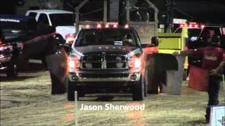 USA-East Sled Pulling 2.5WSD Top 8 trucks. Warren County Fair 8-14-15