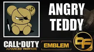 COD Advanced Warfare Emblem Tutorial #65 - Angry Teddy