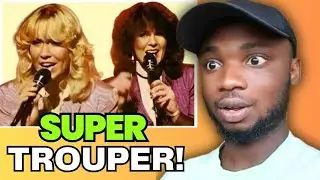 FIRST TIME HEARING  Abba - Super Trouper Live 1980 GENUINE REACTION