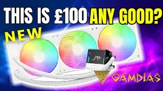 Обзор процессорного кулера GAMDIAS Chione E4 420MM Aio! Хороший?