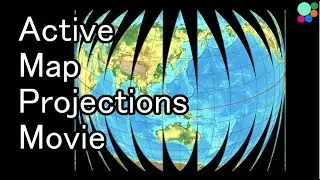 Active Map Projections Movie