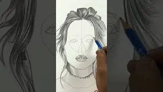 How To Draw a Face ✏️ #shorts #short #Inked Visionary
