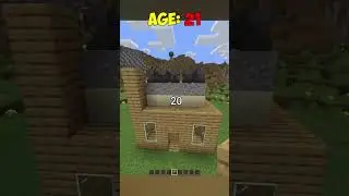 traps at different ages in minecraft 😱 #shorts