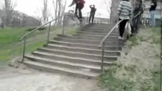 Dude Gets Kicked In Face By Helping Friend 