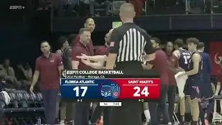Brian Brownfield - TV Play-by-Play (Saint Mary's Men's Basketball vs. Florida Atlantic)