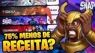 FATURAMENTO DO MARVEL SNAP EM 2025 NAS LOJAS DE APLICATIVOS DE CELULAR