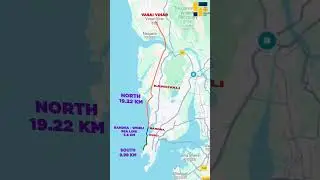 Costal Road Mumbai To Virar Route Map #devendrafadnavis #development #maharashtra #mumbai #virar