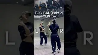 G-DRAGON - TOO BAD Mirrored 지드래곤 투배드 거울모드 #kpopdancetutorial #gdragontoobad #gdtoobad #gdragon