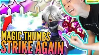 MAGIC Thumbs Yield LD NAT 5! - GREAT Summoning Day! | Com2uS Relay Challenge - Summoners War