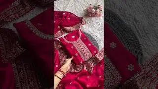 Vichitra silk suit🌸 Size M to 3XL | DM for orders:+919207118584 #fashion