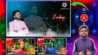 Lyrics Video Editing in KineMaster | How To Make Status Video In KineMaster app