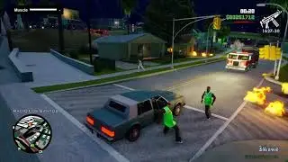 CHAOS SPREADS ACROSS LOS SANTOS
