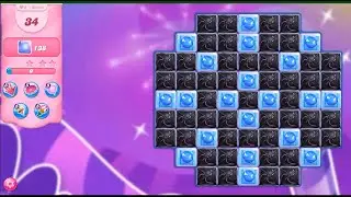 New special blue wrapped candies level | Candy crush saga new update 2022 | Candy crush saga
