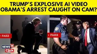 'No One Is Above The Law': Trump Posts AI-generated Video Of Obama&rsquo;s &lsquo;FBI Arrest&rsquo; | US News | N18G