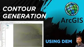 Arc GIS Tutorial | Contour Generate using DEM in Arc GIS | Contour Line extraction 