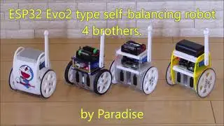 4 brothers of ESP32 Evo2 type SBR.