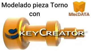 Modelado pieza de revolución con KeyCreator