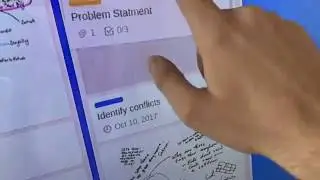 Trello&trade; on a 55