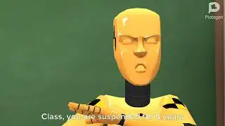 Class, you are suspended for 5 years