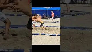 Beach wrestling world cadet 2022,AZE(Goyoshov Z.) vs FRA(Graff A.),60 KG,R3,men's