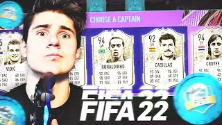 ПЪРВИ ДРАФТ НА FIFA 22! ИКОНИ, ИКОНИ И ОЩЕ ИКОНИ...