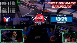 iRacing: COKE 600 Truck Series FIRST SIM RACE SATURDAY!