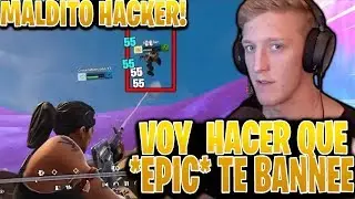 TFUE vs HACKER!! TFUE SE*Sorprende*  al ver a este HACKER!!
